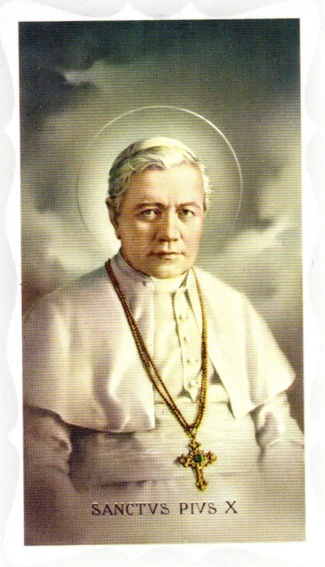 Holy Card – St Pius X