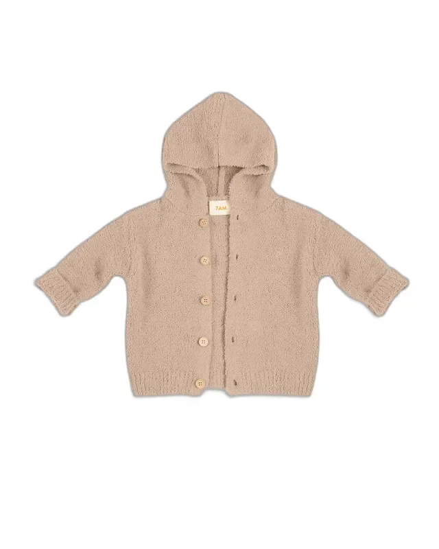 Hooded Cardigan – Fuzzy