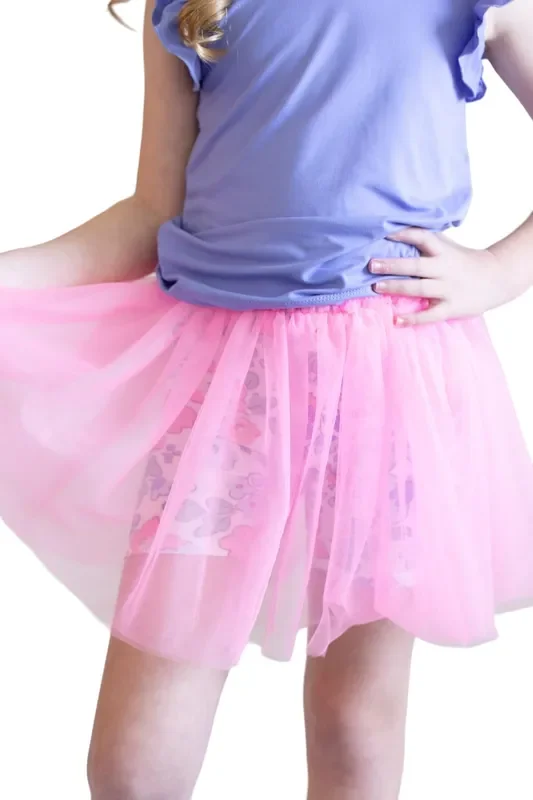 Hydrangea Tutu Shorts
