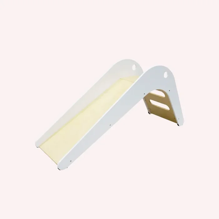 Indoor Wooden Slide – White/Birch