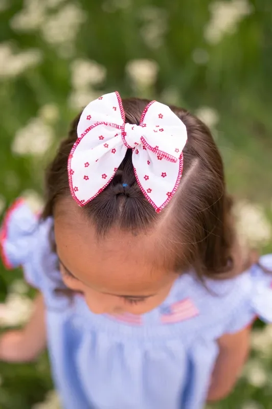 Indy Bloom- Red | Petite Party Bow