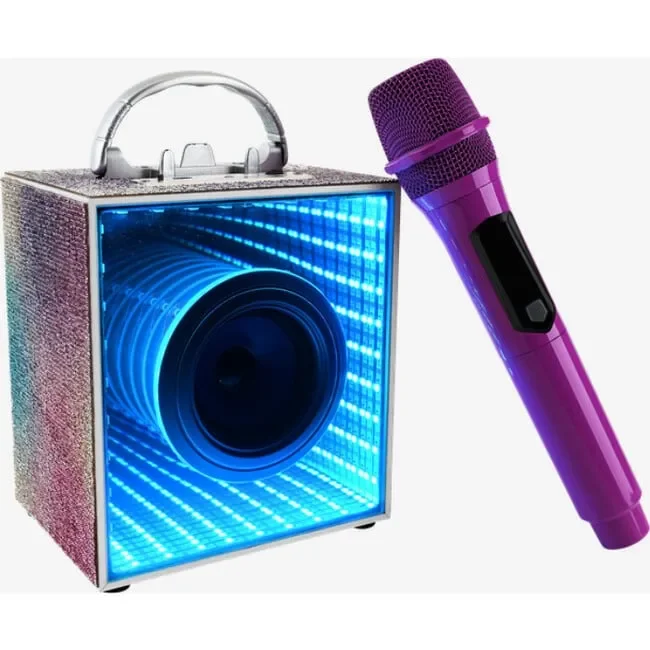 Infinity Speaker & Karaoke Bluetooth Microphone Set
