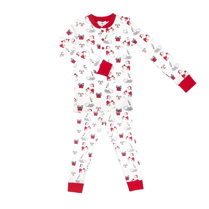 ISHTEX- Santa Milk & Cookies Boy’s PJ Set