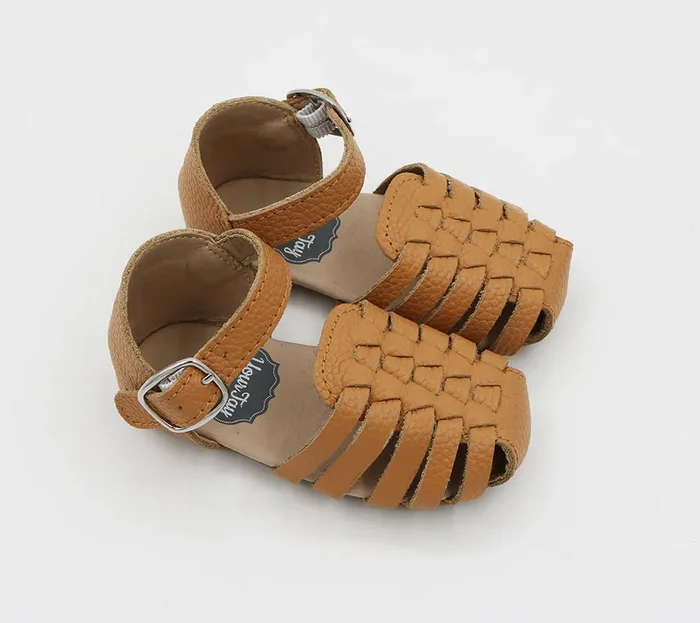 Isla Cage Sandals – Honey