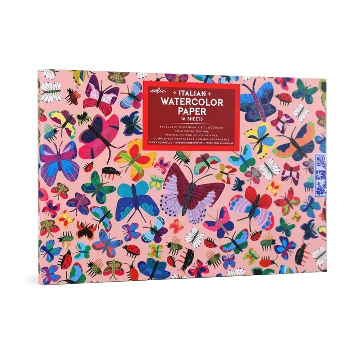 Italian Watercolor Paper – Butterflies