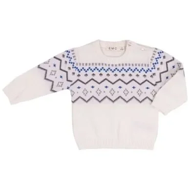 JACQUARD KNITTED SWEATER