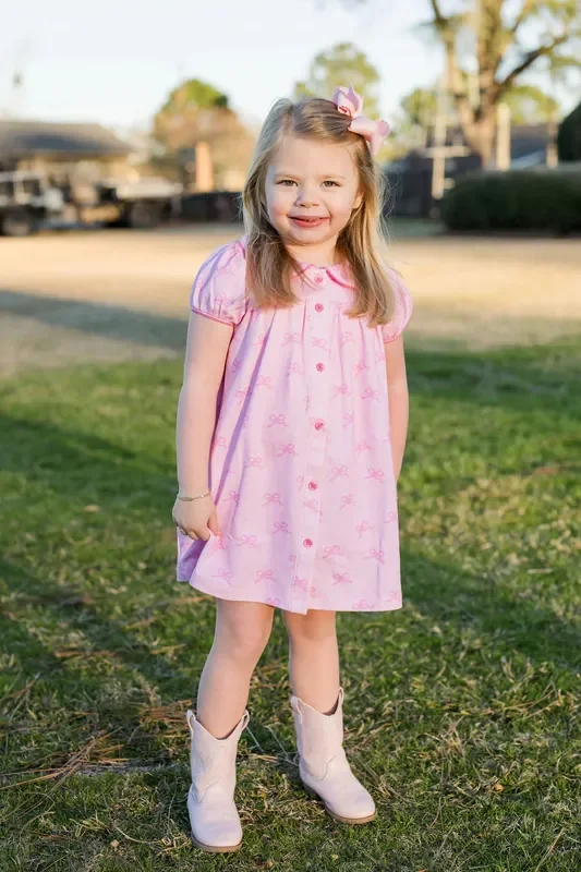 James and Lottie Whitley Dress in Simply Sweet Knit