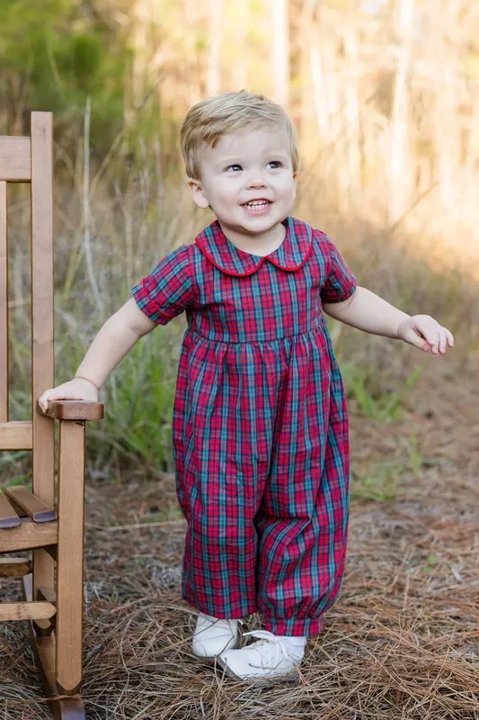 James Long Bubble – Red Plaid