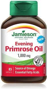 Jamieson Evening Primrose Oil 1000mg 85’s
