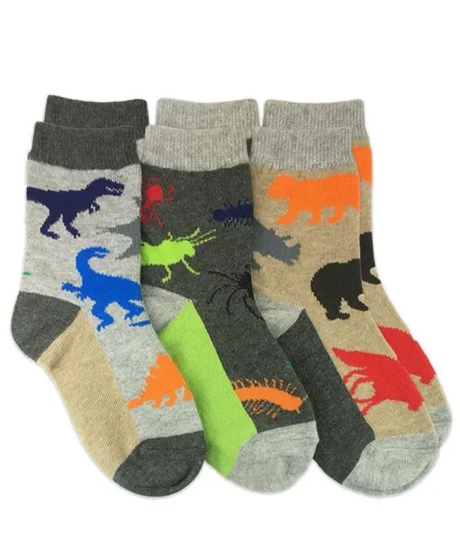 Jefferies Socks Water And Land Animals Socks