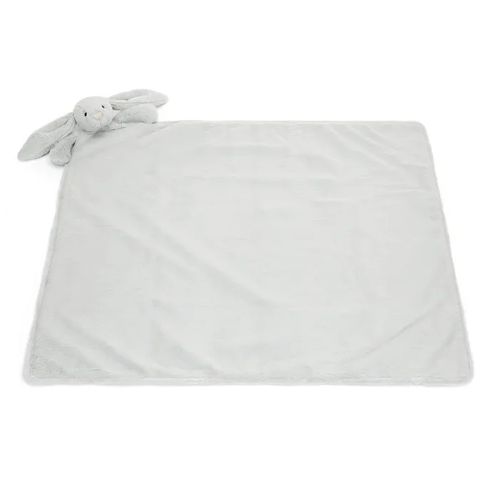 Jellycat Grey Bashful Bunny Blankie