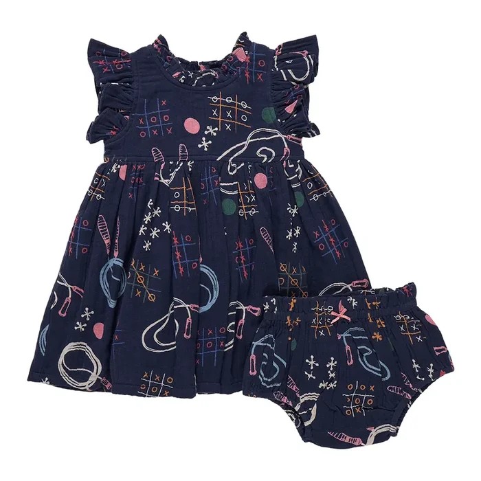 Jennifer Dress Set | Tic Tac Toe