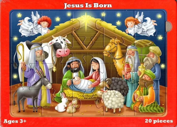 Jigsaw Puzzle – Jesus is Born 20 Pieces