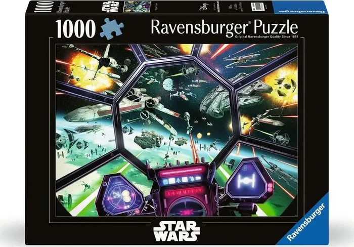 Jigsaw Puzzle Star Wars: TIE Fighter Cockpit – 1000 Pieces Puzzle