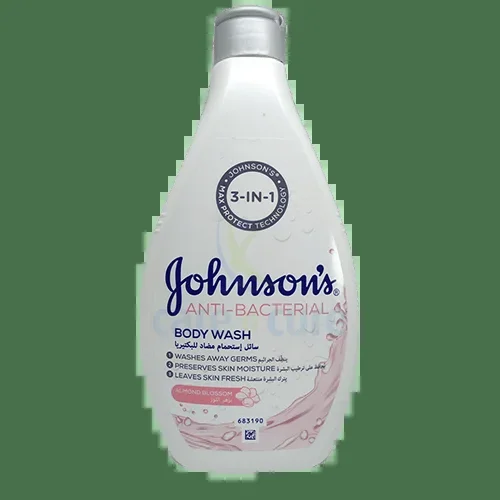 Johnson & Johnson Anti – Bact Body Wash Almond Blossom 400ml