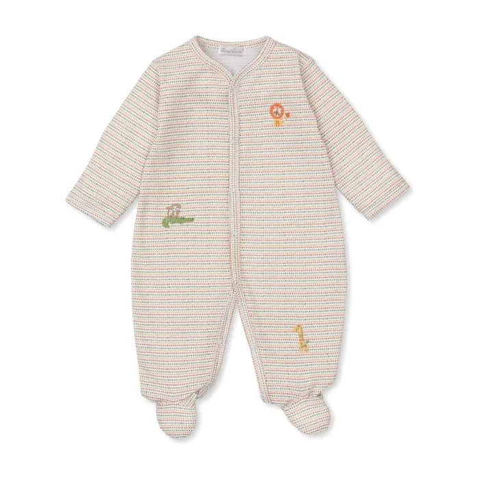 Jungle Adventure Stripe Footie