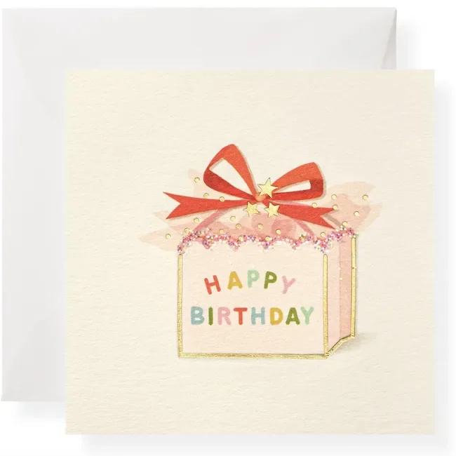 Karen Adams Design Birthday Present Gift Enclosure