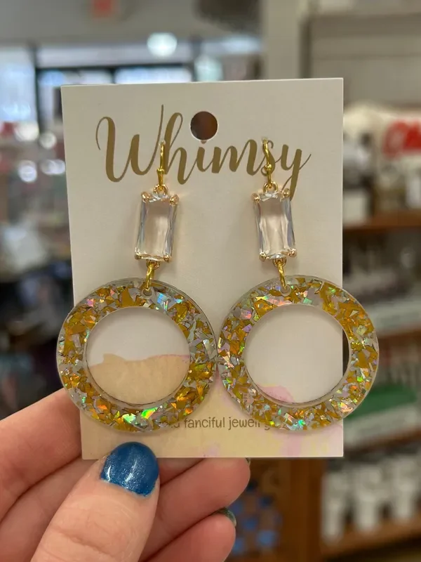 Karley Acrylic Confetti Earrings
