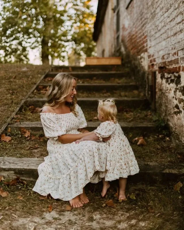 Katherine Dress – Yellow Floral