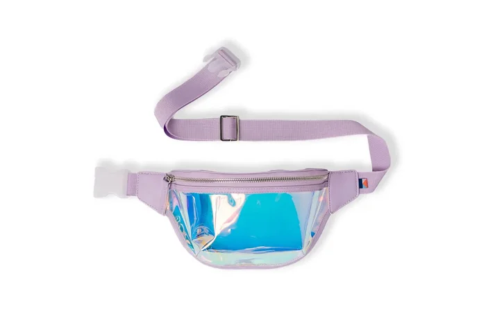 Kids Belt Bag – Iridescent Clear