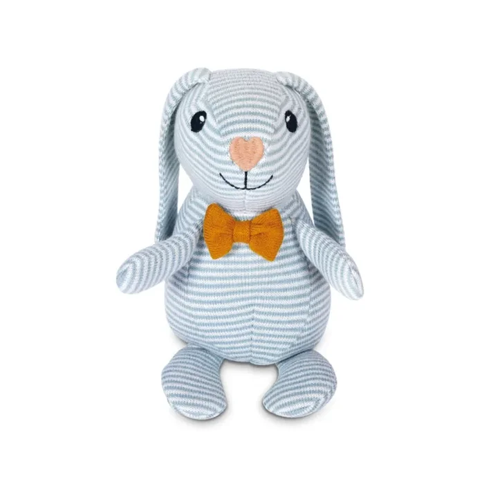 Knit Patterned Bunny Plush – Dapper Bunny