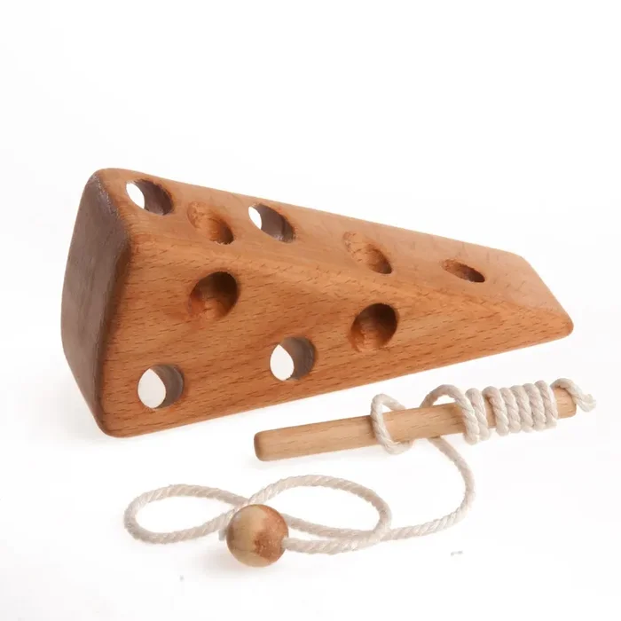 Lacing Cheese Toy