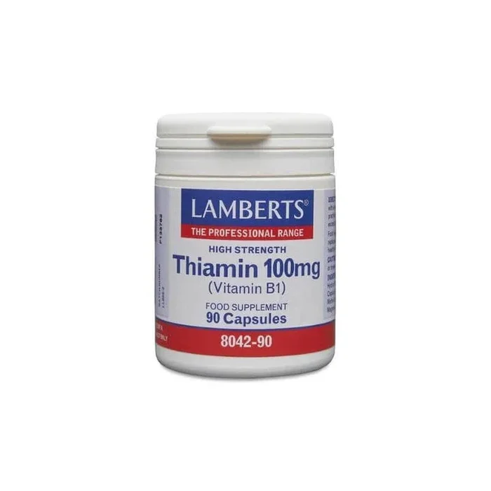 Lamberts Vitamin B1 Thiamin 100mg Capsules 90’s