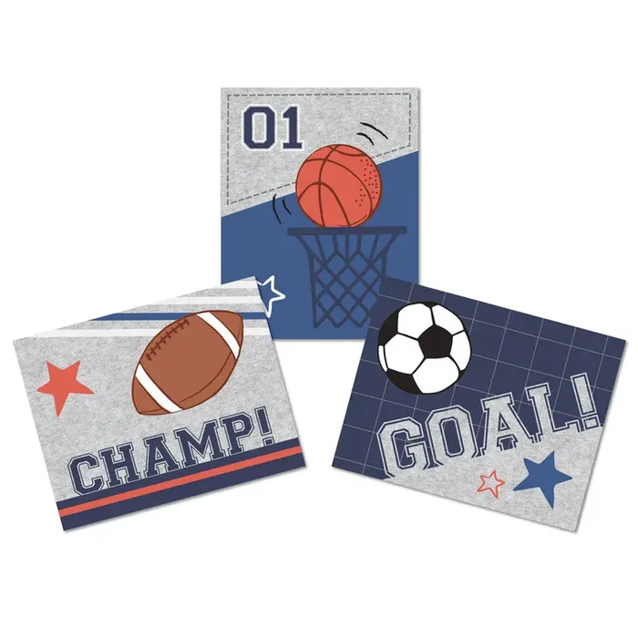 Lambs & Ivy Baby Sports Unframed Wall Art