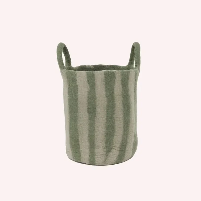 Large Toy Basket – Green