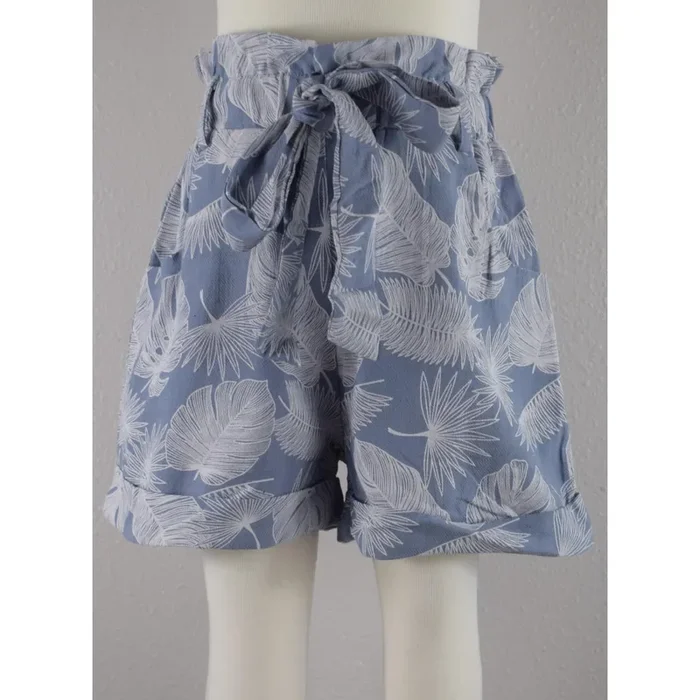 LEAF PRINT SHORTS