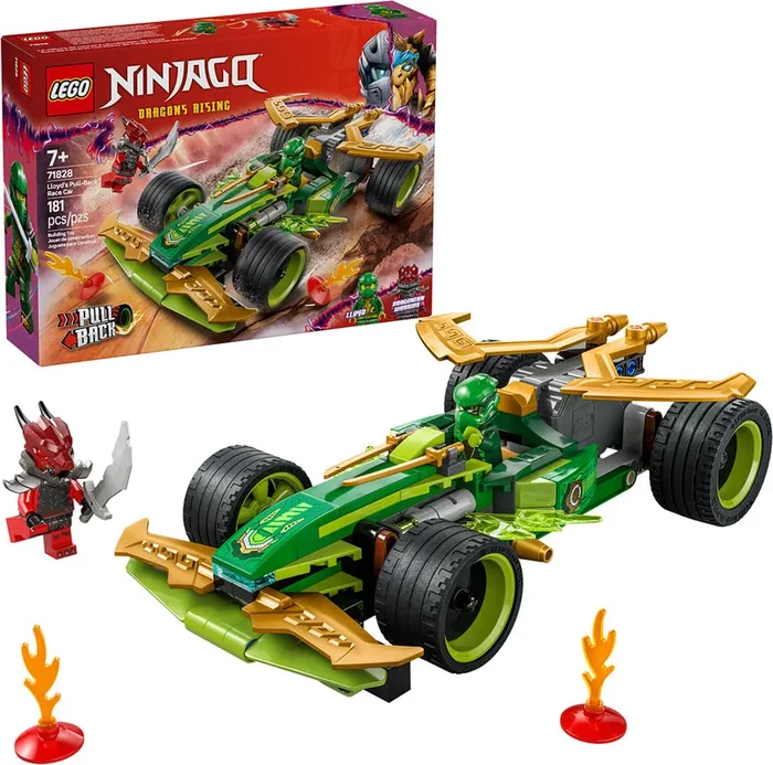 LEGO NINJAGO Lloyd’s Pull-Back Race Car