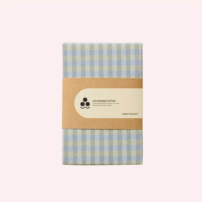 Leo Washed Cotton Fitted Sheet – Elodie