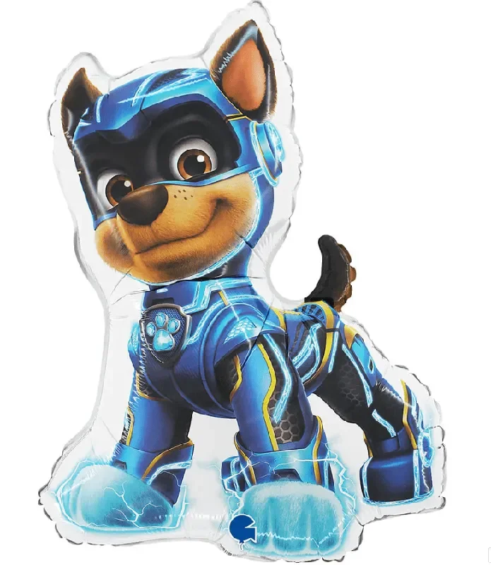Licensed 24 ” Paw Patrol Mighty Pups Chase Foil Balloon