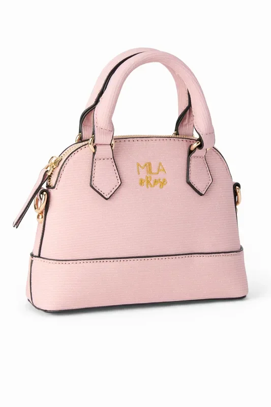 Light Pink Shimmer Girl’s Crossbody Purse