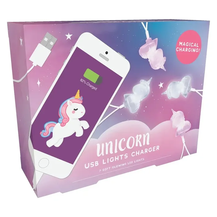Light Up Unicorn USB Charger