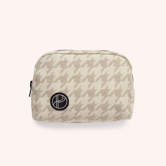 Limitless Essentials Pouch – Neutral Houndstooth