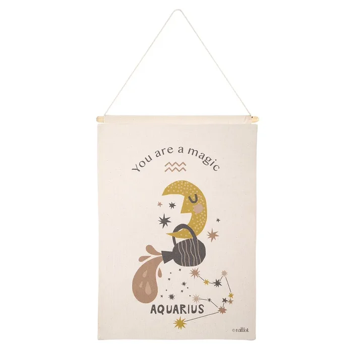 Little Aquarius Children’s Wall Decoration Zodiac Sign Aquarius
