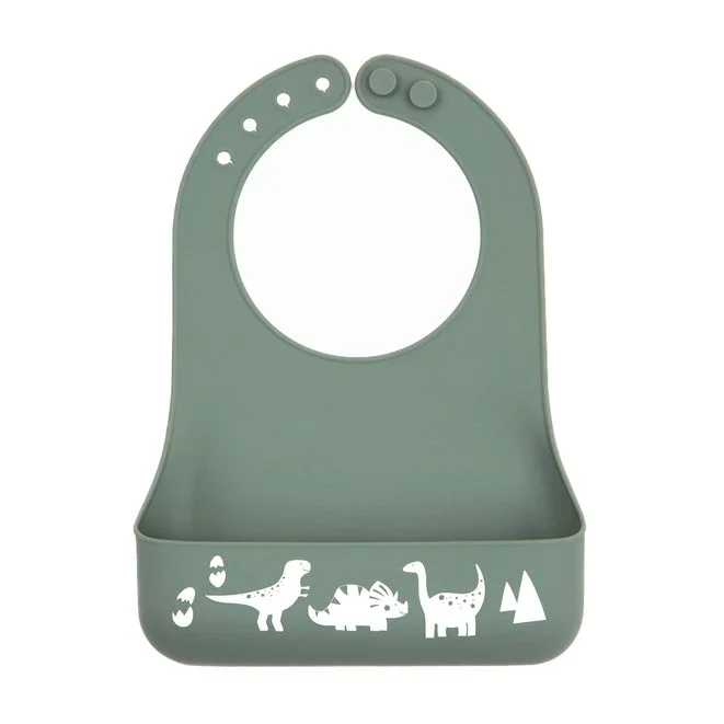 Little Bites Bib – Dino Rawr