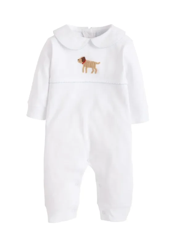 Little English Lab Crochet Playsuit