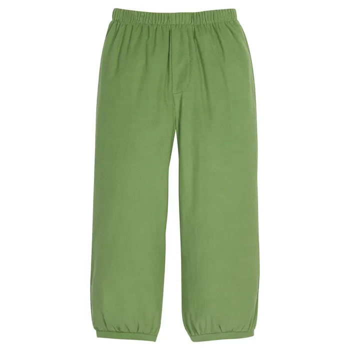 Little English Watercress Corduroy Banded Pant