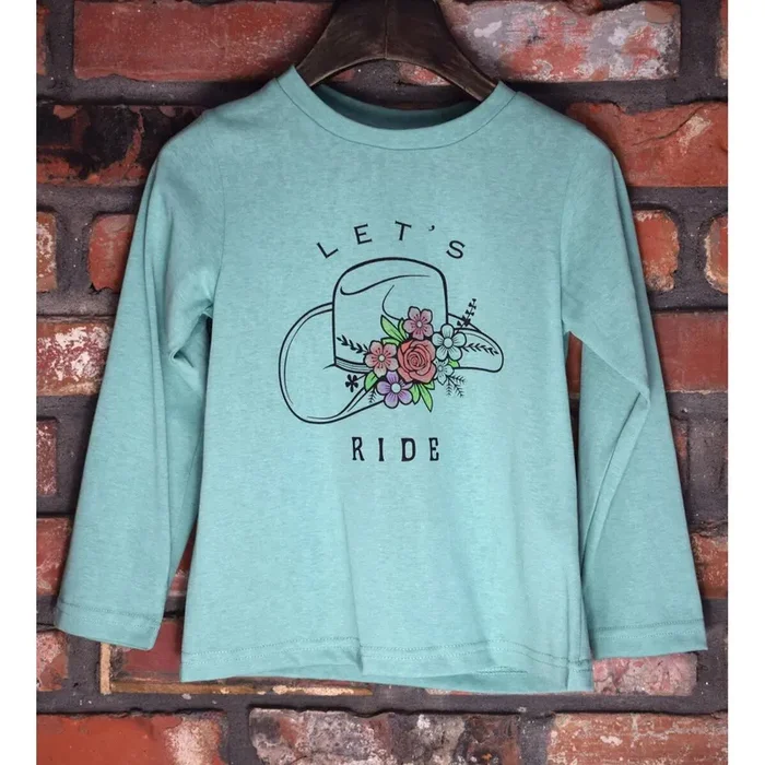 LONG SLEEVE “LET’T RIDE ” TSHIRT
