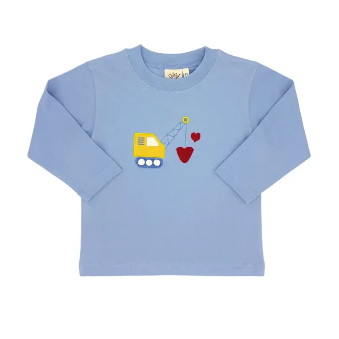 Long Sleeve Heart Crane T-Shirt