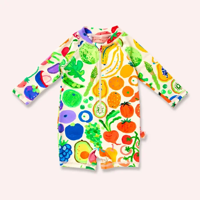 Long Sleeve Rash Suit – Eat The Rainbow
