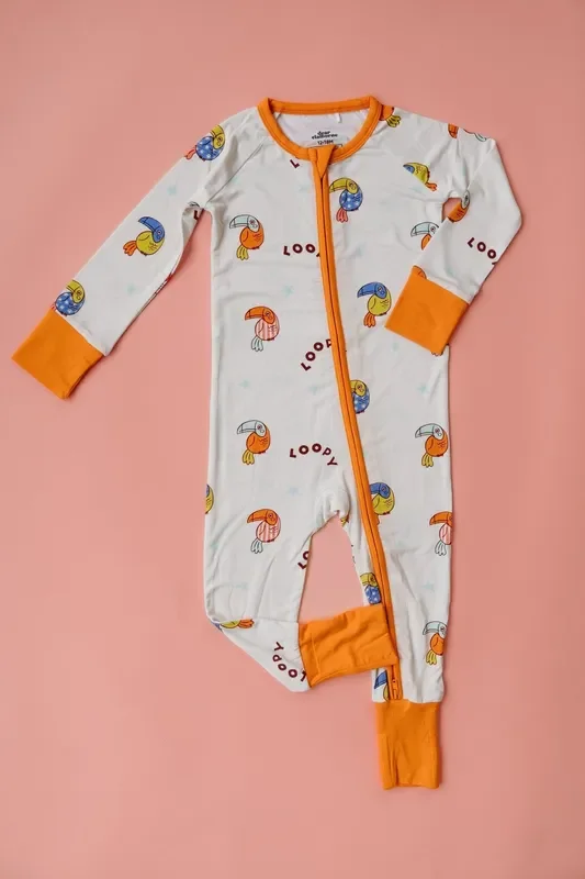 Loopy Zipper Romper