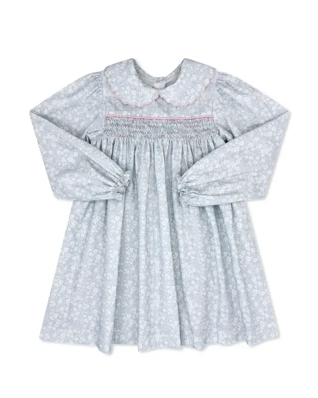 Lullaby Set Michelle Dress Long Sleeve Snow Kissed Floral