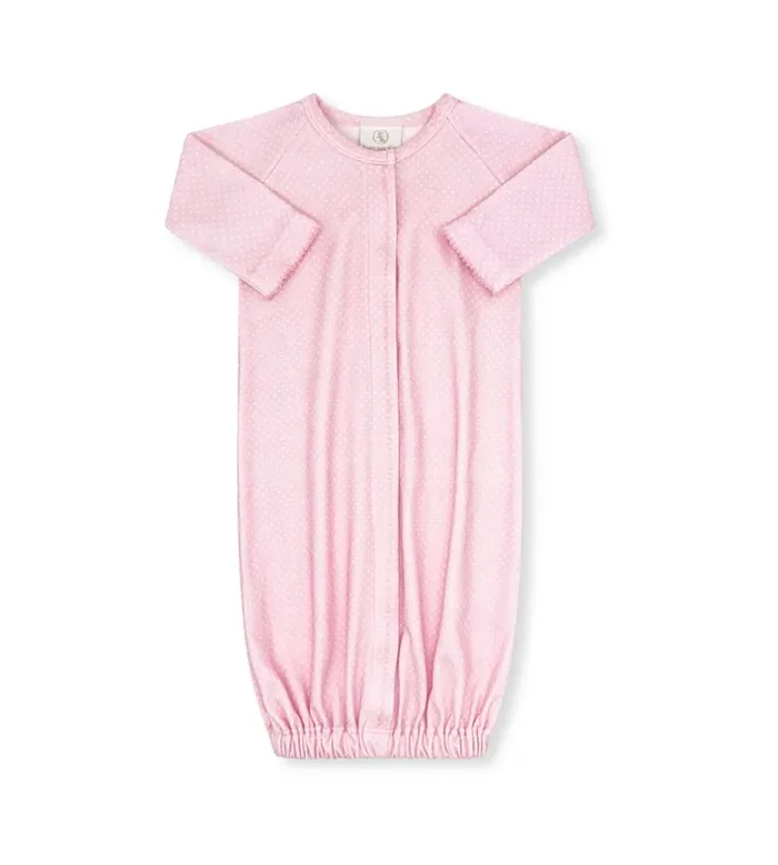 Lullaby Set Pink Dot Snuggle Me Saque Gown
