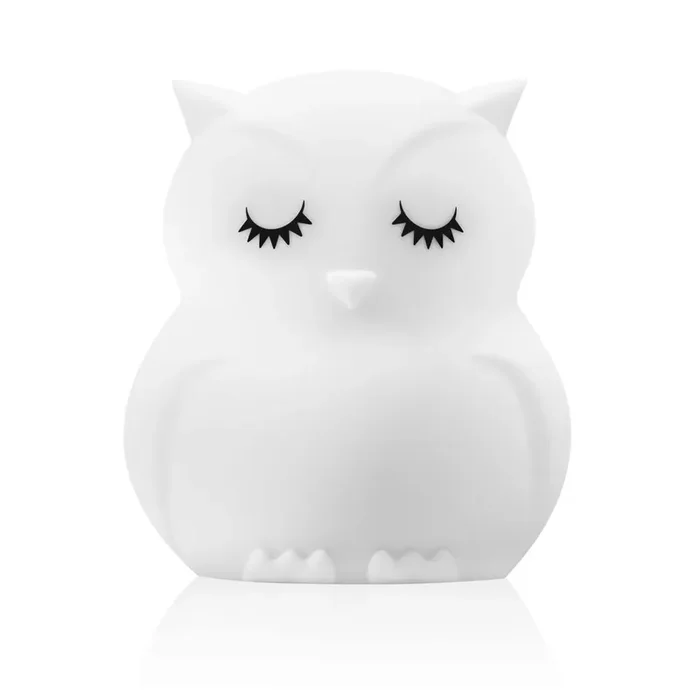 LumiPets® Junior Owl – Children’s Nursery Touch Night Light