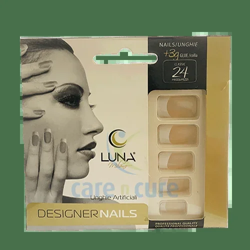 Luna French Nails ,Pink&White Lu34131