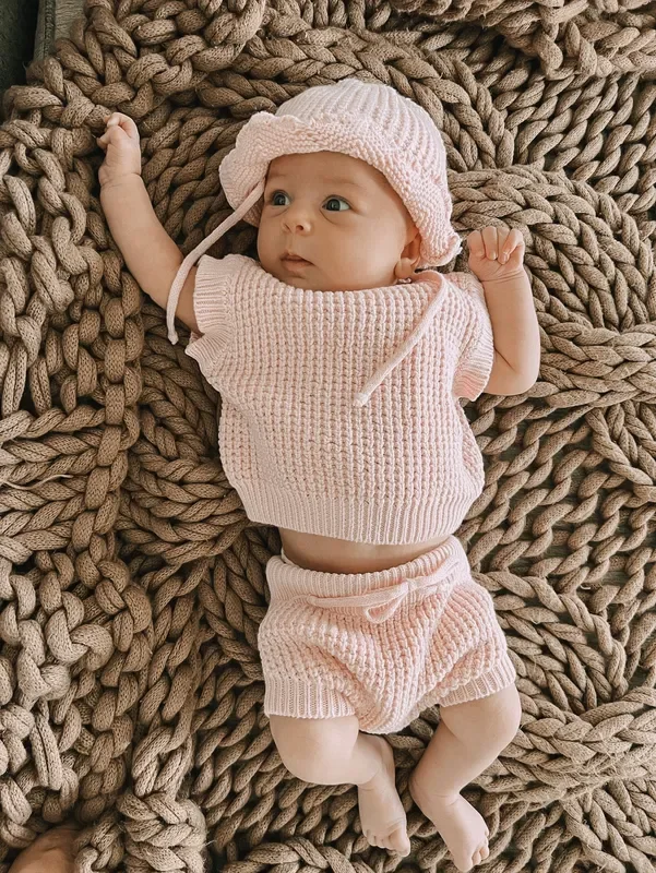 Luna + Luca Summer Tank Set – Pink