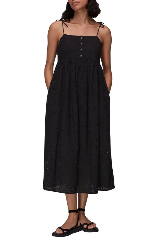 Mabel Broderie Midi Dress